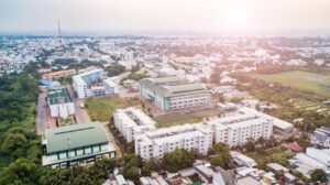 Quan cảnh trường cao đẳng nghề An Giang